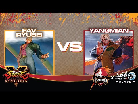 #FVXSEAM2019 #SFV FAV RYUSEI vs YANGMIAN POOL 8 W-SEMI