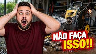 Lavadora de Alta Pressão na assistencia tecnica? Como Evitar os 5 Problemas Mais Comuns