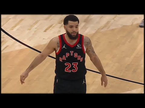 Fred VanVleet Drains the Deep 3-Pointer