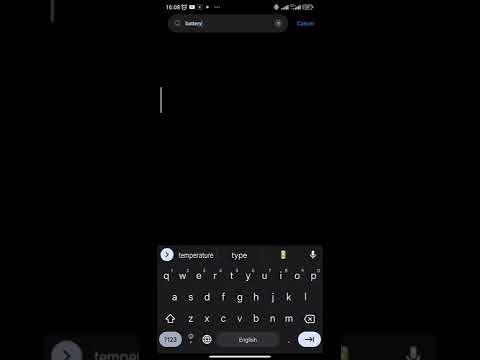 How to find the battery temperature on Android devices||Phones.