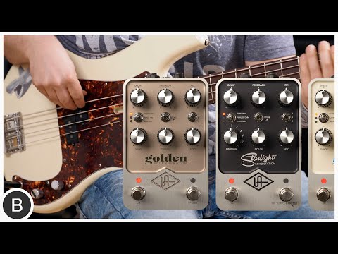 UNIVERSAL AUDIO PEDALS [BASS DEMO]
