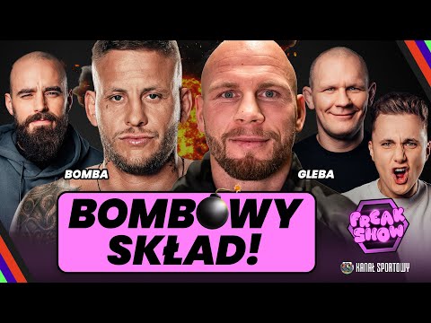 FREAK SHOW | BOMBA I GLEBA W STUDIU! | TURSKI, MŚCIWUJEWSKI I PASTERNAK ZAPRASZAJĄ!