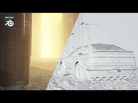 Learn to Create an Epic Blade Runner 2049 Scene with Blender! Chapter 1