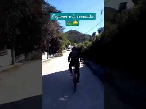 Llegamos a la serranita, un lugar increíble 🏞️🌄