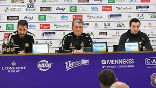 27. Spieltag | AUE - SGD | Pressekonferenz nach dem Spiel