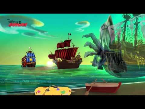 Jake and the Never Land Pirates | Ghost Island | @disneykids