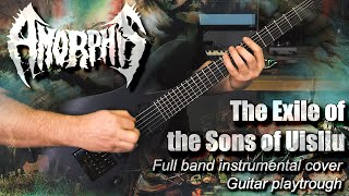 Amorphis - The Exile Of The Sons Of Uisliu Instrumental Cover (Guitar Playthrough + Tabs)