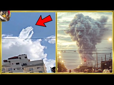 南極上空:研究者らが空に奇妙な現象を目撃
