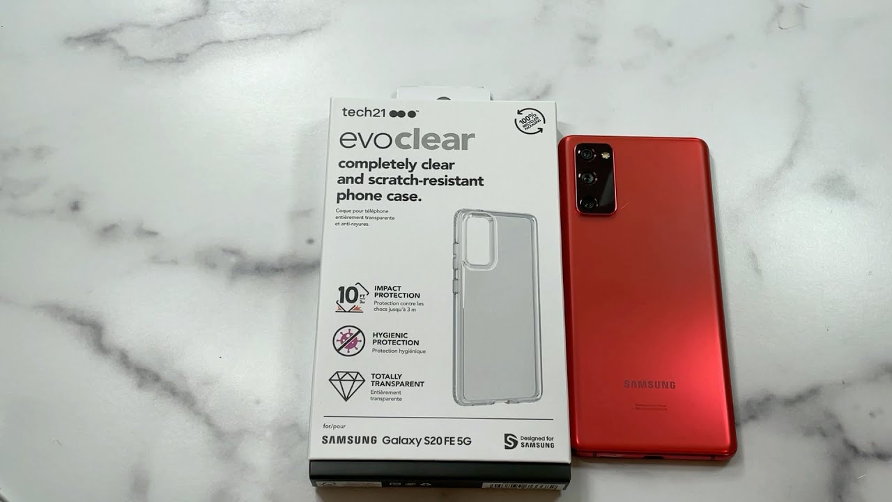 Tech 21 Evo Clear Case For Samsung S20 FE Unboxing and Review