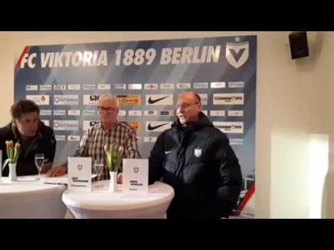 8.3.2019 | Die Pressekonferenz zum Spiel FC Viktoria 1889 Berlin - ZFC Meuselwitz