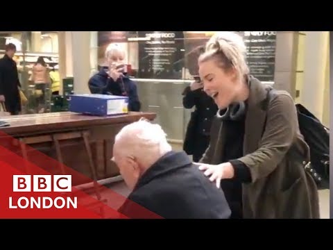 The heart-warming moment a piano player was surprised at St Pancras - BBC London