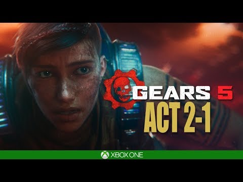 Gears 5 Act 2-1 Gameplay Walkthrough Part 2 - No Commentary