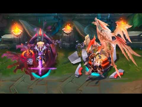 NEW Mythic Variant Skins - Divine Darius & Fallen Garen - God-King 2024 - League of Legends