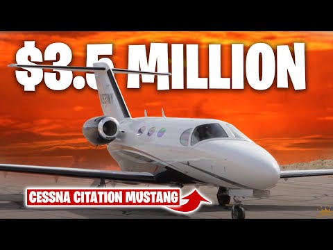 $3.5 Million Cessna Citation Mustang Private Jet Tour