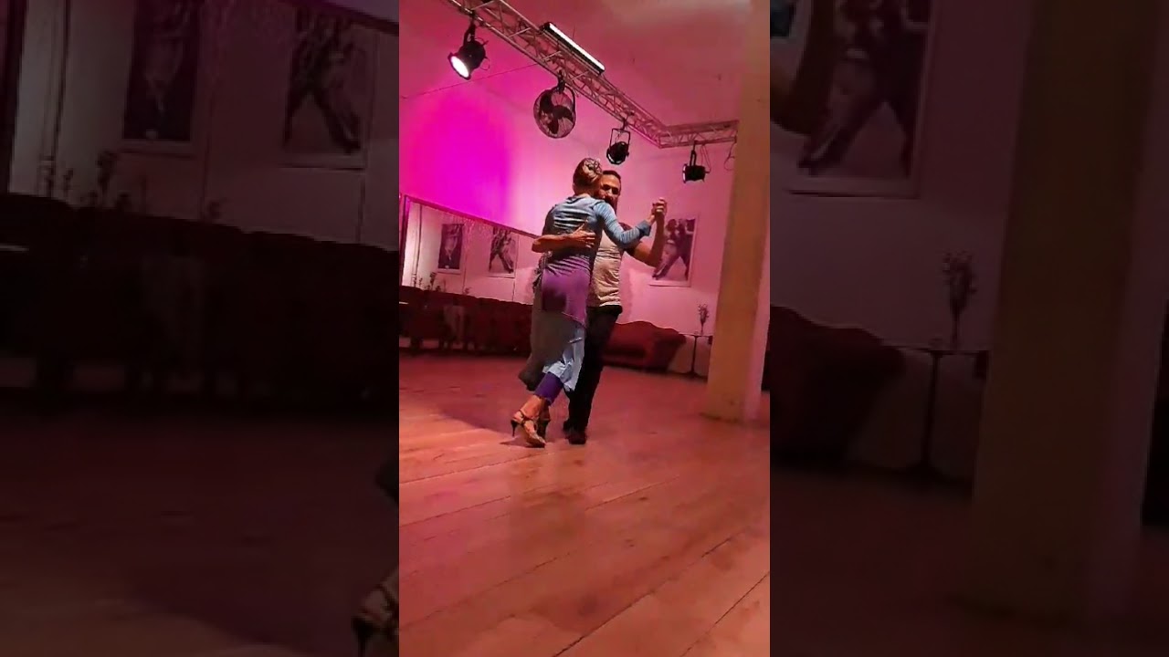Ezequiel Sanucci & Anneroos Renkema dancing Neotango at Flor de Fango 2024