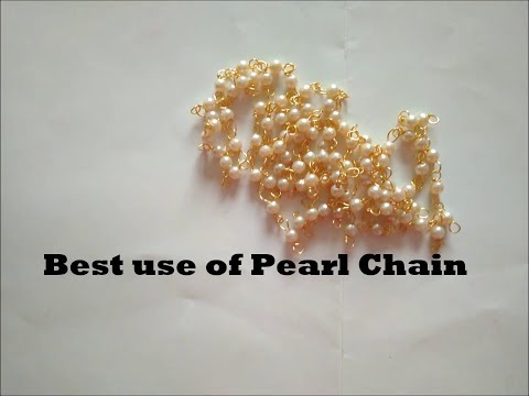 Pearl Chain Bracelet - Best use of Pearl Chain || DIY || - Art with HHS Video