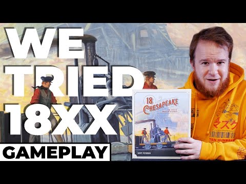 We Tried 18xx, So You Don't Have To - 18 Chesapeake | 4p Gameplay