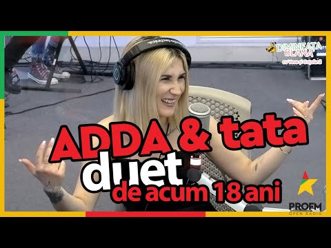 Cum cânta ADDA cu tata acum 18 ani? I #DimineataBlana cu Veve și Coțofană