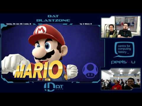 Dat Blastzone 12 - Singles Top 32 Winners Round 1 - CRZ vs Shido RW1