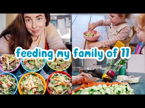 FEEDING MY FAMILY OF 11 | Mum of 9 w/ Twins & Triplets
