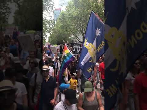Melbourne Victoria Protest 06/11/21