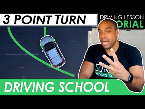 How to do a 3 Point Turn Manoeuvre | Driving Tutorial | Updated 2025