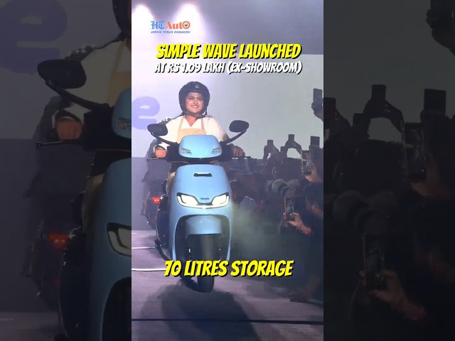 Simple Wave launched in India!