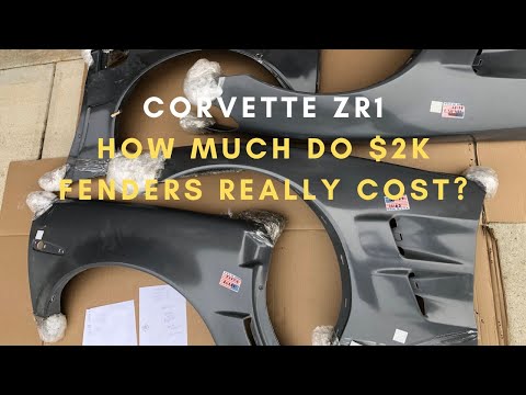 How To Purchase Wide Body ZR1 Fenders for Corvette - Update 1 Fenders Received & Price Details