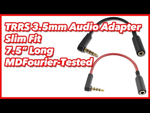 Right Angle 3.5mm Audio Adapter - Tested & Confirmed