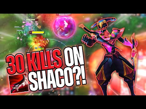 Dropping A 30 KILL Bomb With ASSASSIN SHACO! (PENTAKILL?!) - League Of Legends
