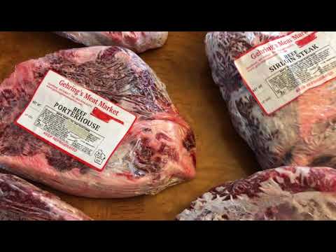 What comes in a 1/4 Beef Order?