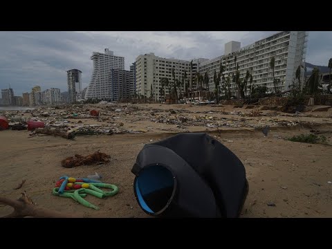 Aftermath of Hurricane Otis in Acapulco, Mexico