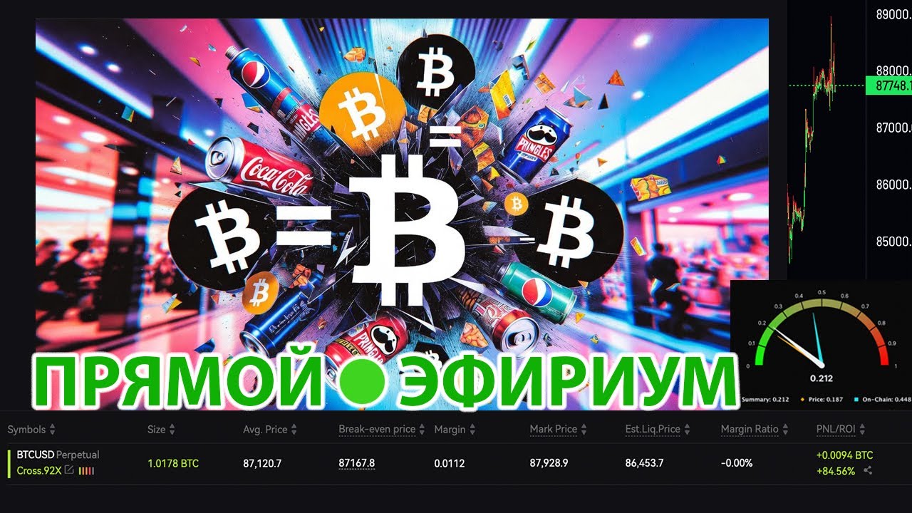 КРИПТО ПРЯМОЙ ЭФИРИУМ 🟢 КАРУСЕЛЬ ТРЕЙДИНГА ПРОДОЛЖАЕТСЯ