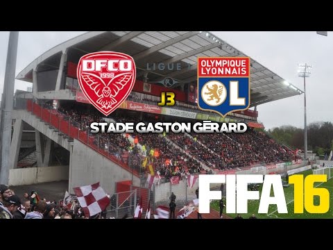 DIJON FCO - OLYMPIQUE LYONNAIS | CPU Vs. CPU | FIFA 16 | Ligue 1 | J-3 |