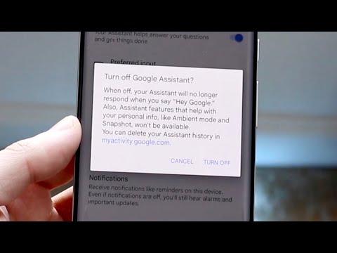 How To Turn Off Google Assistant On Android! (2022)