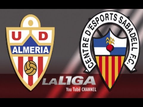 Gol de Charles (5-1) en el UD Almería - CE Sabadell  - HD