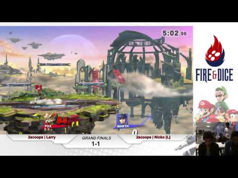 Fire&Dice Thursday #7 - Larry vs Nicko - Smash Wii U GF