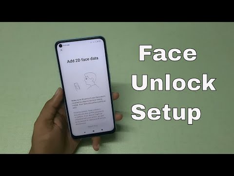 Redmi Note 9 Face Unlock Setup & Working