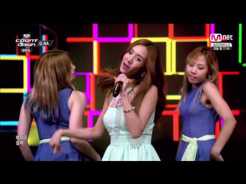 140710 G.NA Pretty Lingerie  @ Mnet Countdown