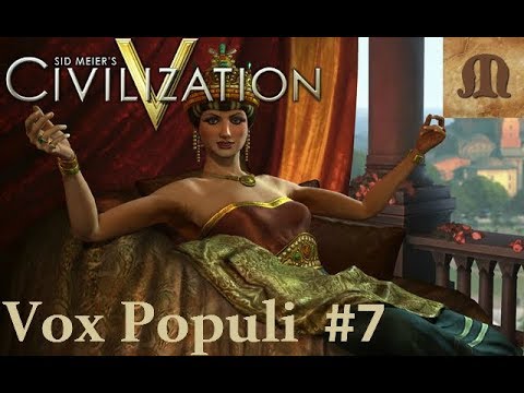 Let's Play Civilization 5 Vox Populi - Byzantium p.7 (deity, marathon)