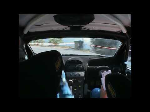 ARBETTI - ZANTEDESCHI - 206 WRC - CRASH RALLY DUE VALLI 2008 