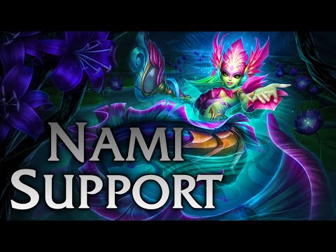 League of Legends | River Spirit Nami Support - Full Game Commentary
