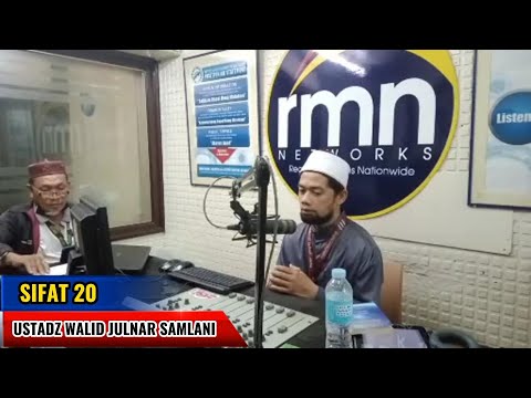 SIFAT 20 ||Ustadz Walid Julnar Samlani