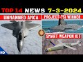 Indian Defence Updates New Unmmaned AMCA Project 75I Winner Exoskeleton Order Tata QRFV Induction