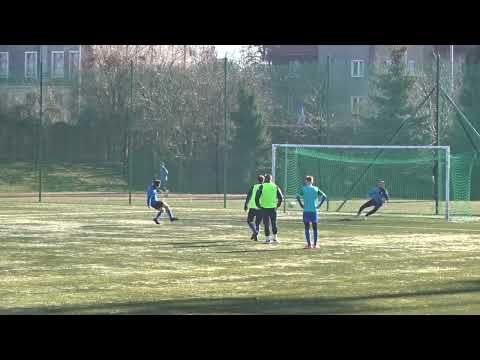 13.02.22 Sparing: Sparta Wrocław - LKS Krzyżanowice. Niewykorzystany karny przez Spartę.