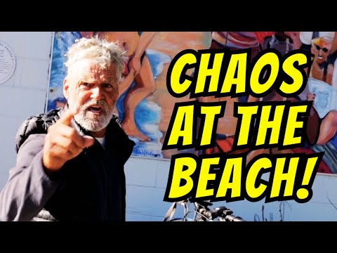 Chaos At The Beach -  Freedom of the Press - First Amendment Audit