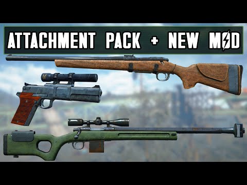 New Gun + Attachment Pack Update (Fallout 4)