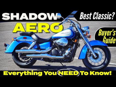 Thumbnail for New Honda Shadow Aero 750 Review: Specs, Changes Explained + More! | VT750 Cruiser Motorcycle by Honda Aero