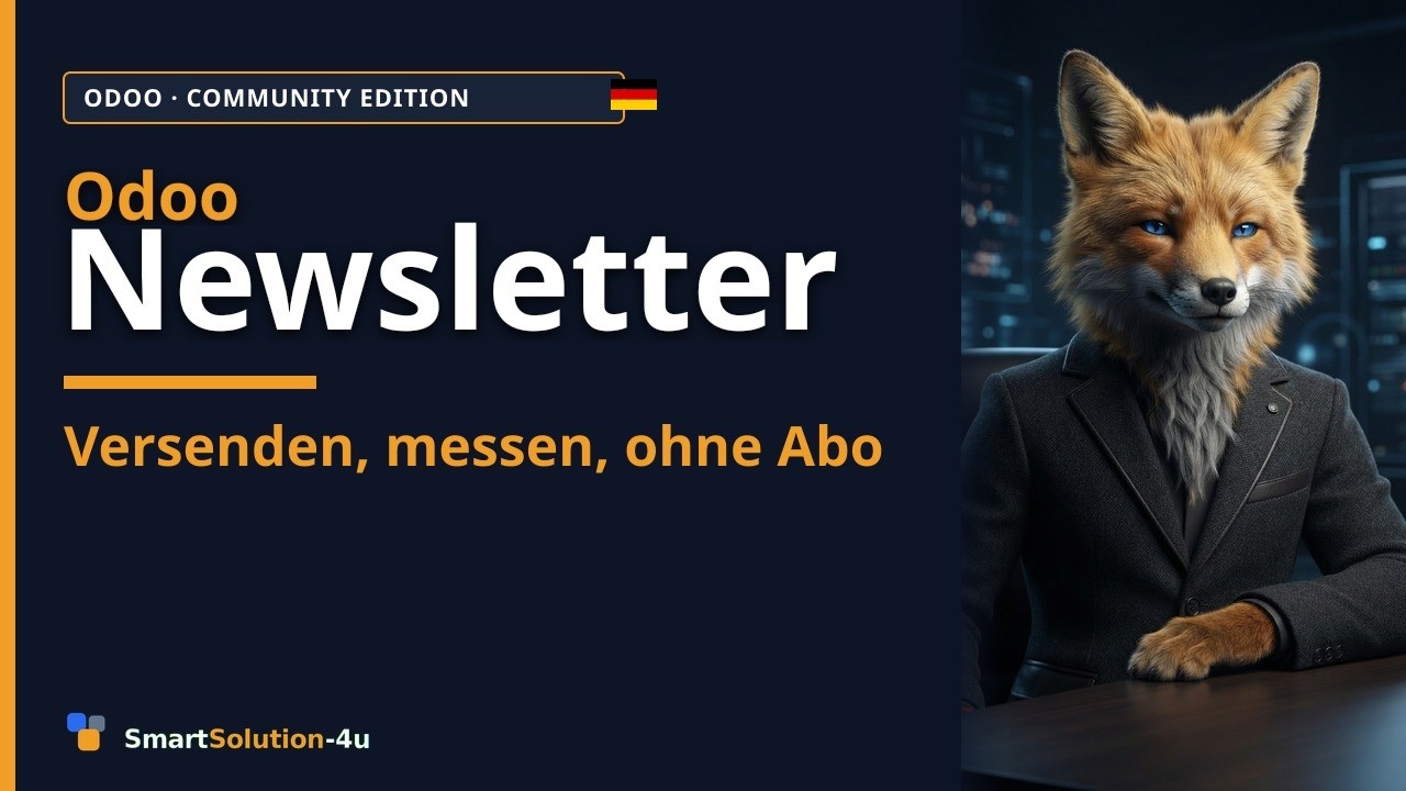 Odoo Newsletter und E-Mail-Marketing: selbst versenden und a