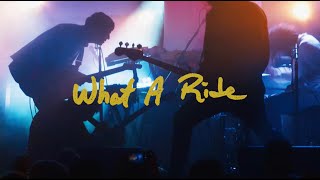 Music video thumbnail preview for Born Ruffians - What A Ride (Lyric Visualizer) by Born Ruffians